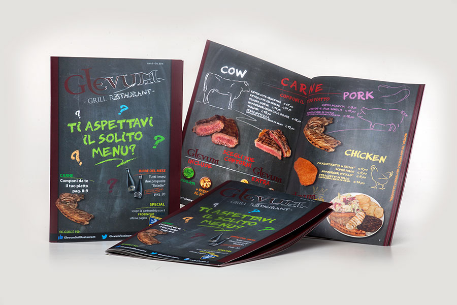 Menu Rivista Glevum Grill Restaurant