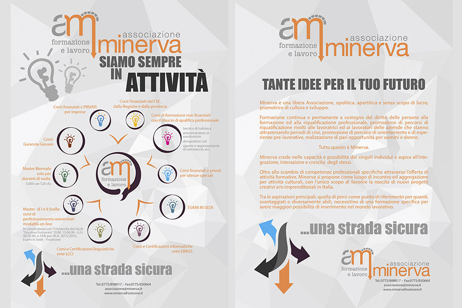 Locandina attività Minerva