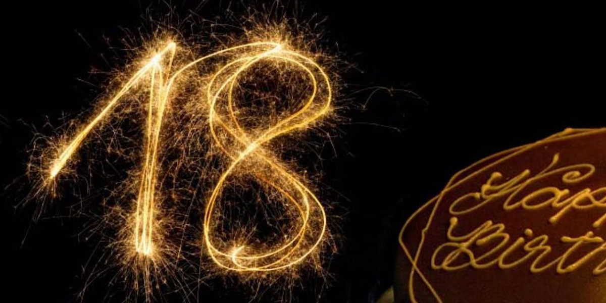 18 candeline!